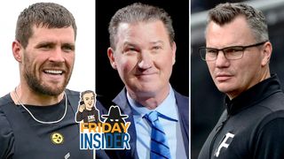 Friday Insider: All the Cherington/Nutting issues taken in Downtown (Top story). Photo by STEELERS / GETTY